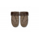 UGG Варежки Замшевые Женские Серые
