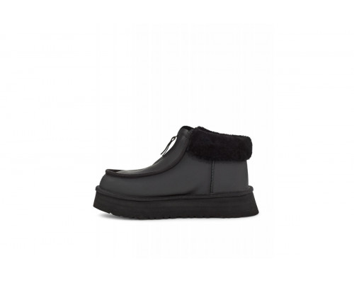 UGG Funkette Platform Leather Black