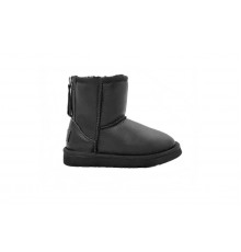 UGG Kids Zip Metallic Black