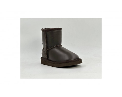 UGG Kids Zip Metallic Chocolate