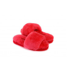 UGG Fluff Slide Slippers Watermelonred