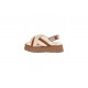 UGG Disco Cross Slide Chestnut
