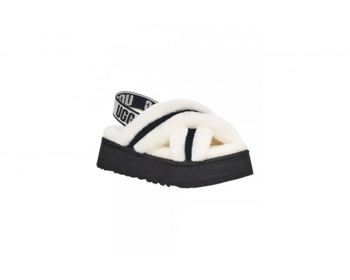 UGG Disco Cross Slide White