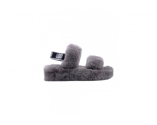 UGG Oh Yeah Slide Grey