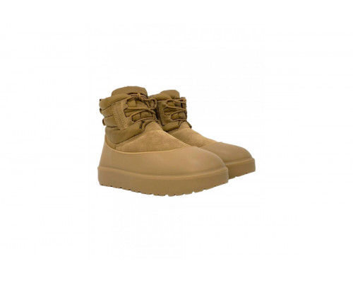 UGG Mens Classic Mini Lace-Up Weather - Chestnut