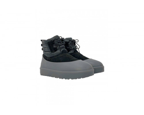 UGG Mens Classic Mini Lace-Up Weather - Black