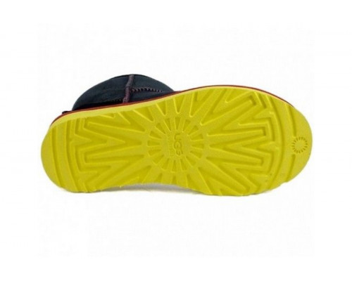 UGG Classic Mini II Black-Yellow