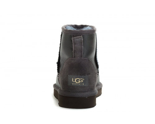 UGG Classic Mini Metallic Grey