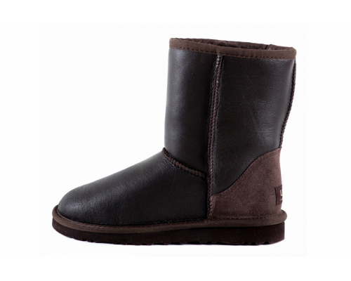 UGG Classic Short Metallic Chocolate