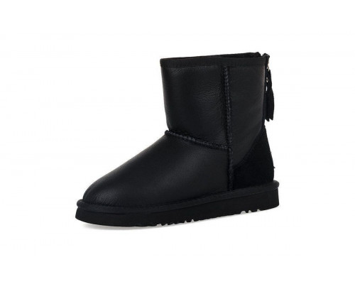 UGG Kids Zip Metallic Black
