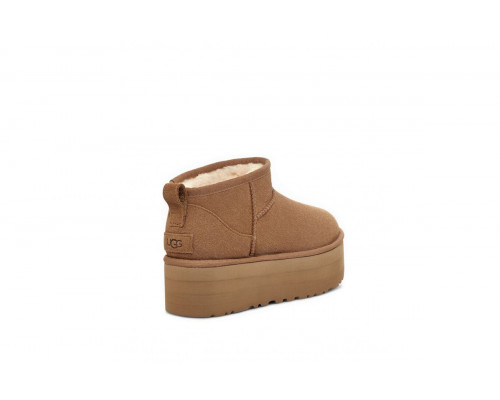 UGG Classic Ultra Mini Platform Chestnut